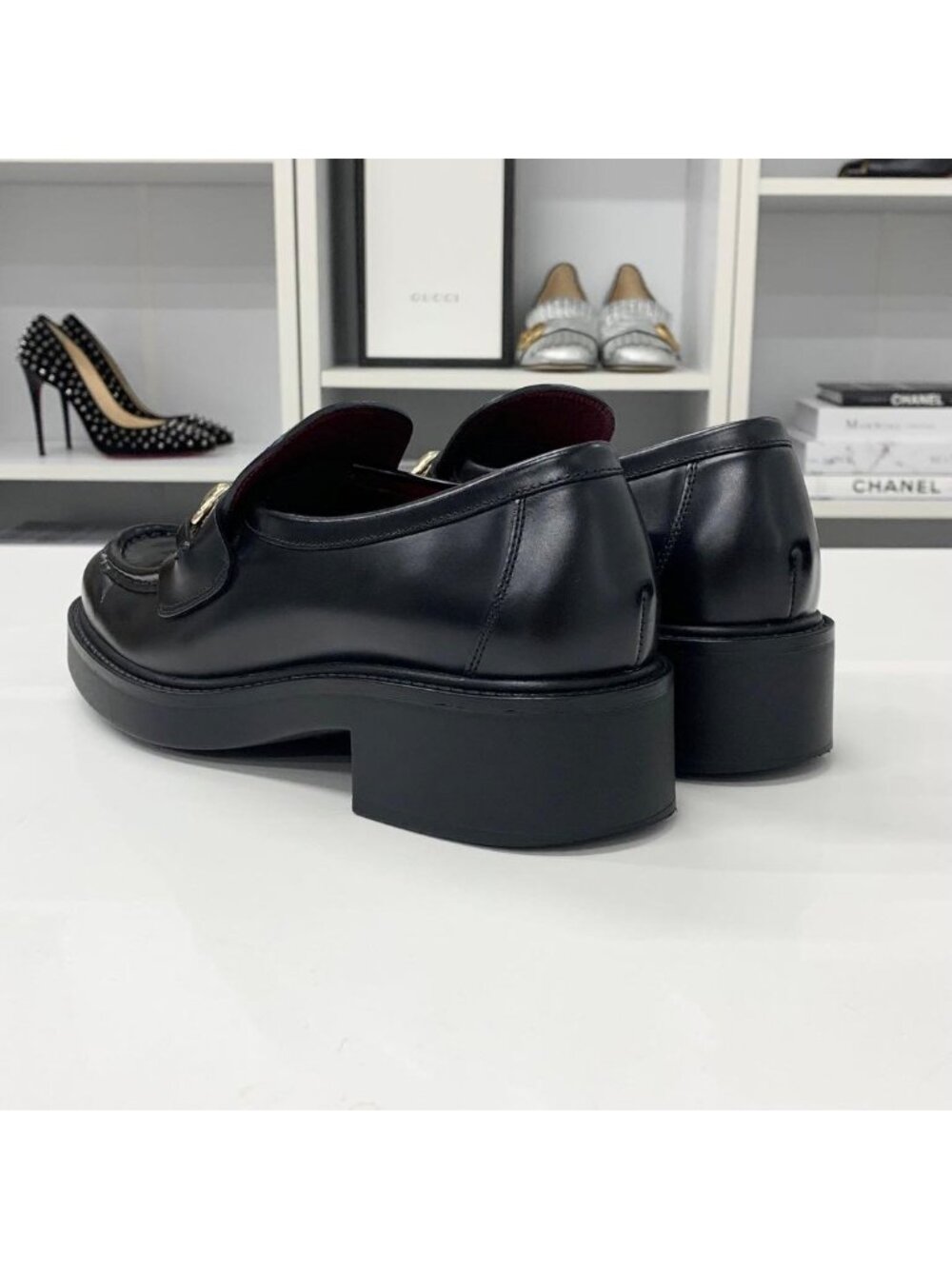 Gucci Horsebit Leather Loafers Black - Picture 5 of 10